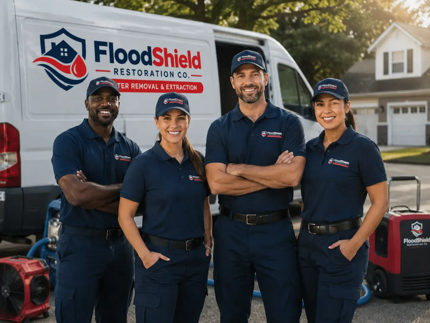 Flood Damage Restoration company in Windham, OH